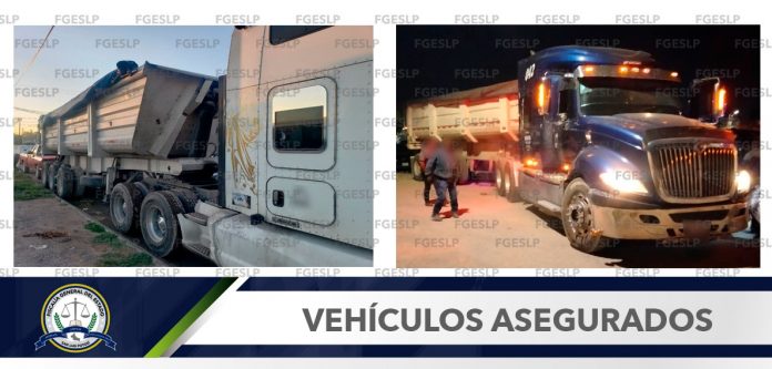 PDI ASEGURA 2 TRACTOCAMIONES CON ALTERACIONES