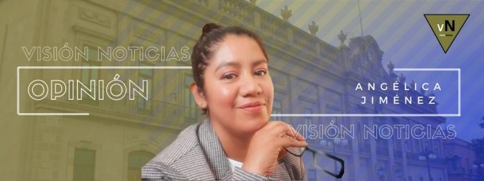 Angélica Jiménez en Visión Noticias