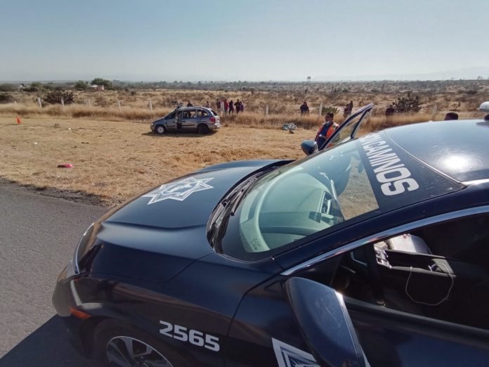 ACCIDENTE AUTOMOVILÍSTICO EN LA SÚPER CARRETERA A VILLA DE ARRIAGA