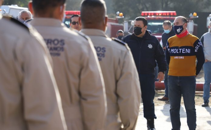 AYUNTAMIENTO DE LA CAPITAL ABSORBERÁ GASTOS DE EQUIPAMIENTO DEL CUERPO DE BOMBEROS