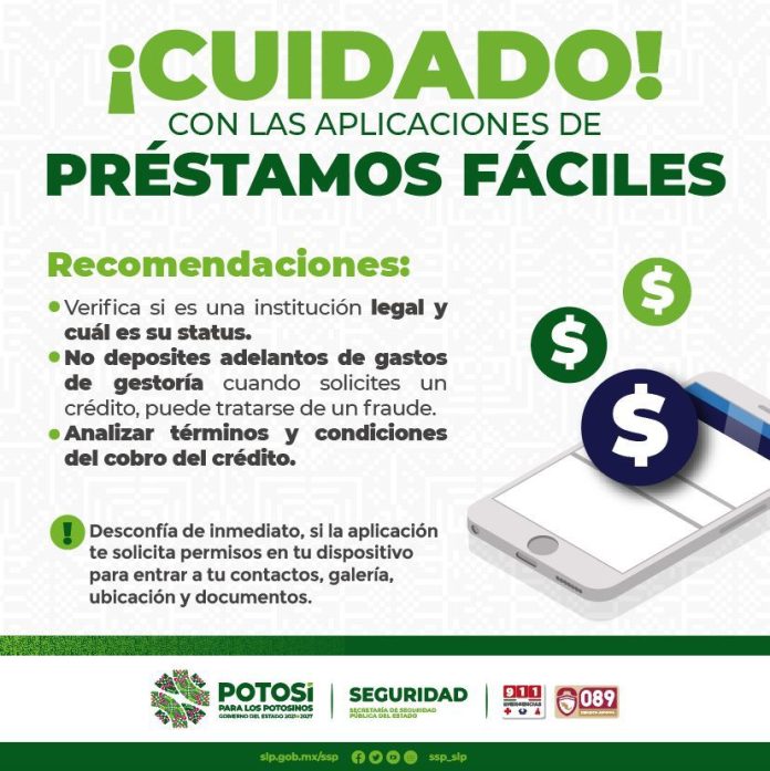 ¡CUIDADO! HAY ALERTA POR APPS DE PRÉSTAMOS FÁCILES