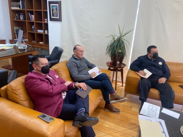 ALCALDE SE REÚNE CON USAID POR LA SEGURIDAD PÚBLICA