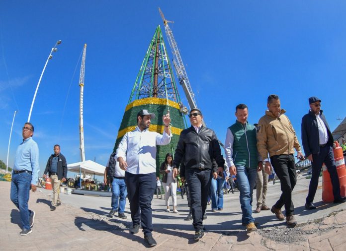 árbol navidad Gallardo posadas